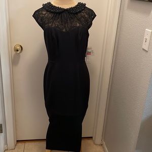 Maggy London Stunning Black Dress NWT